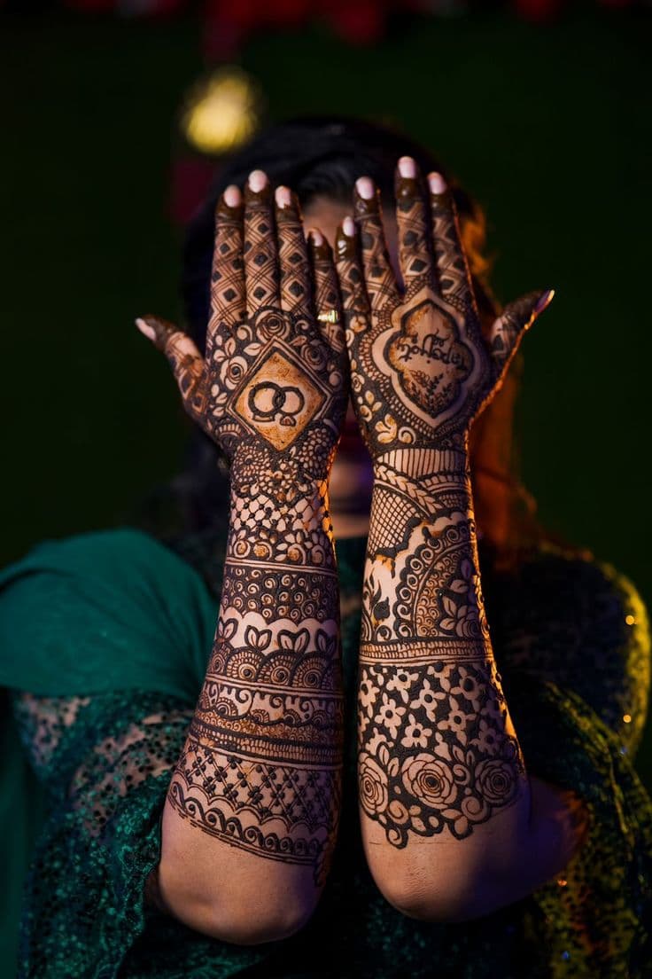 Beautiful Bridal Mehndi Design 4