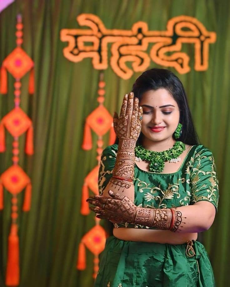 Beautiful Bridal Mehndi Design 9